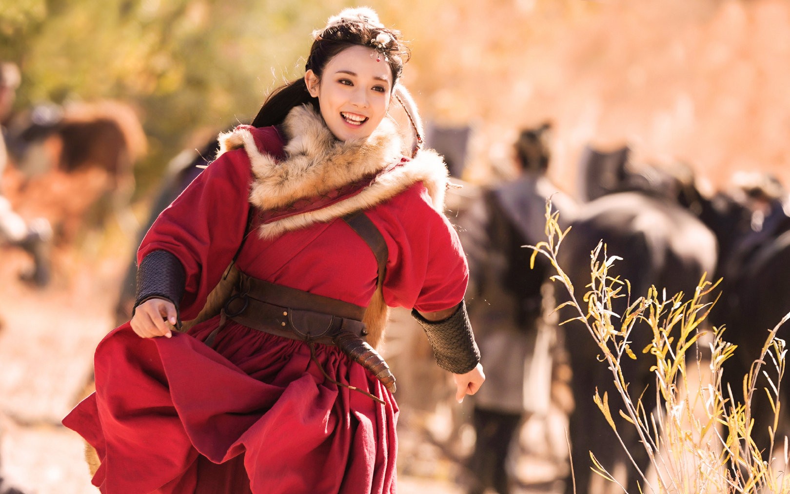 东宫女鹅来了东宫女孩来洽糖