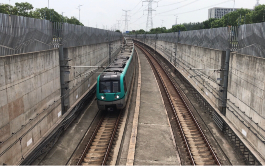 【南京地铁】s1机场线列车出入地