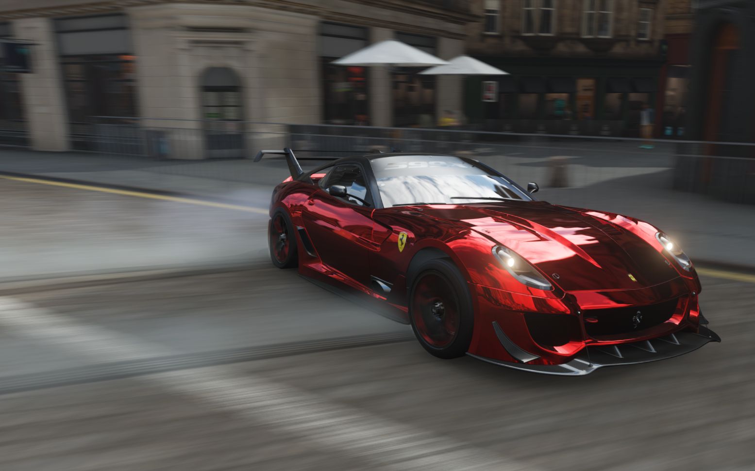 地平线4 法拉利599xx evo 高速500