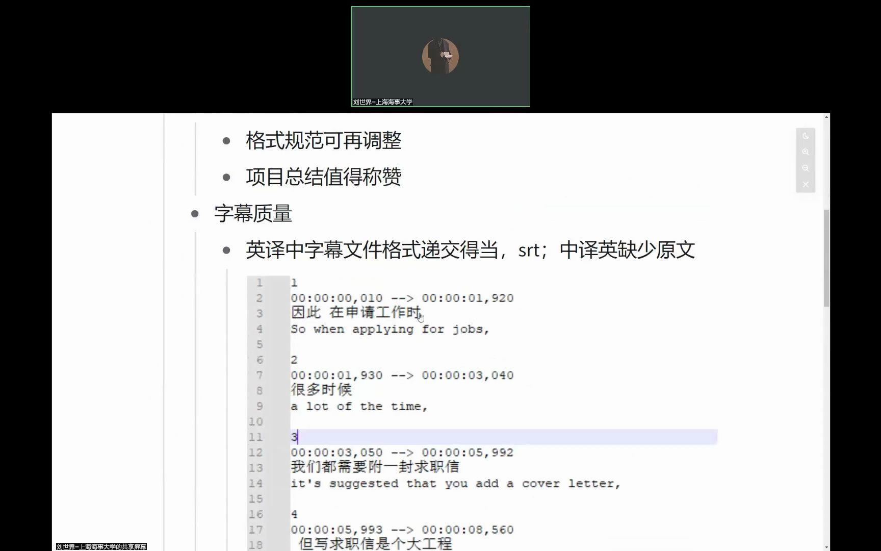 影视字幕翻译项目点评哔哩哔哩bilibili