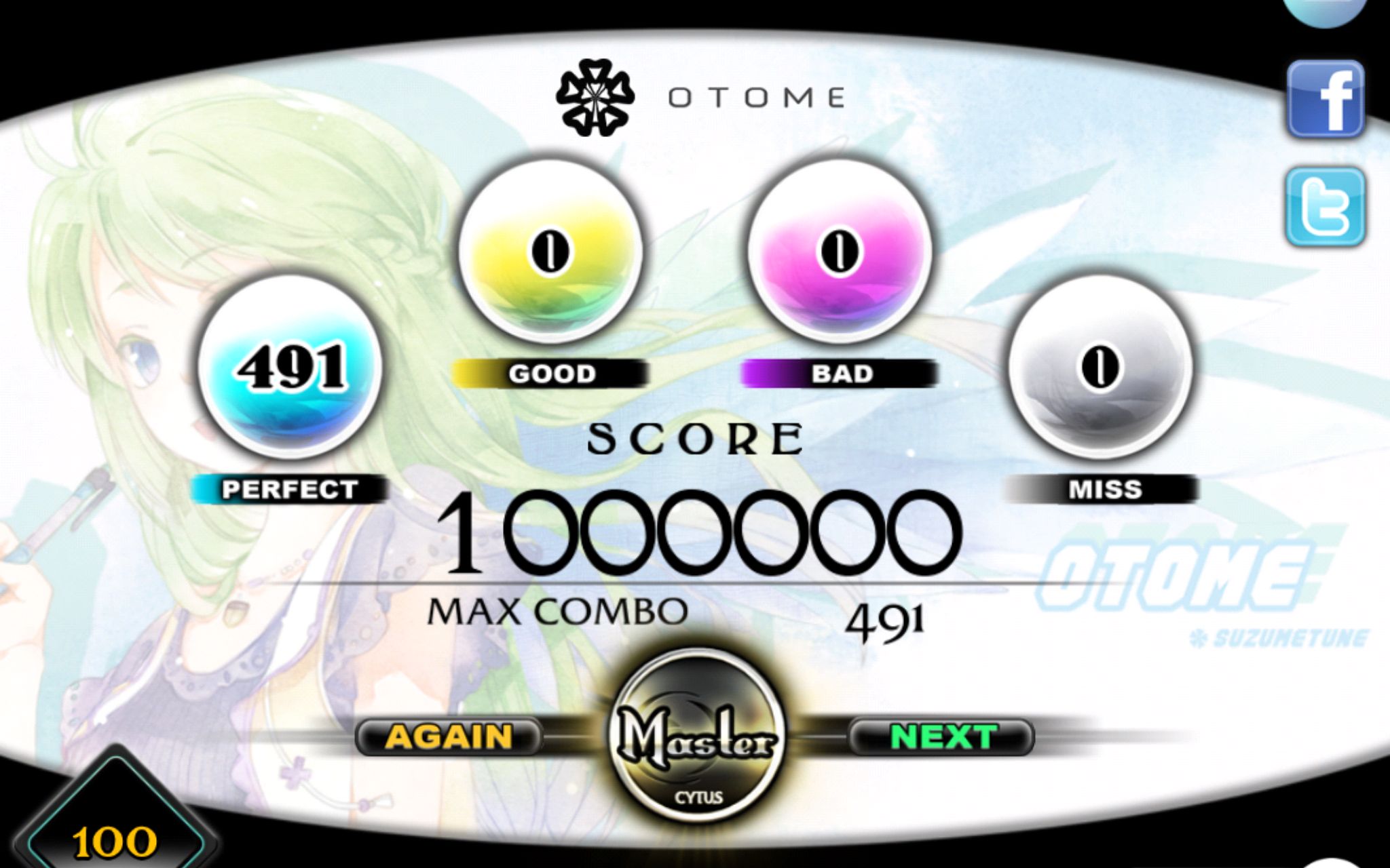 [Cytus] otome H7491 TP100哔哩哔哩bilibili