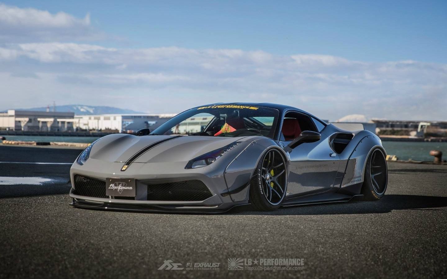 首都高初体验!雨夜c1环状线外环 - lb 488 gtb