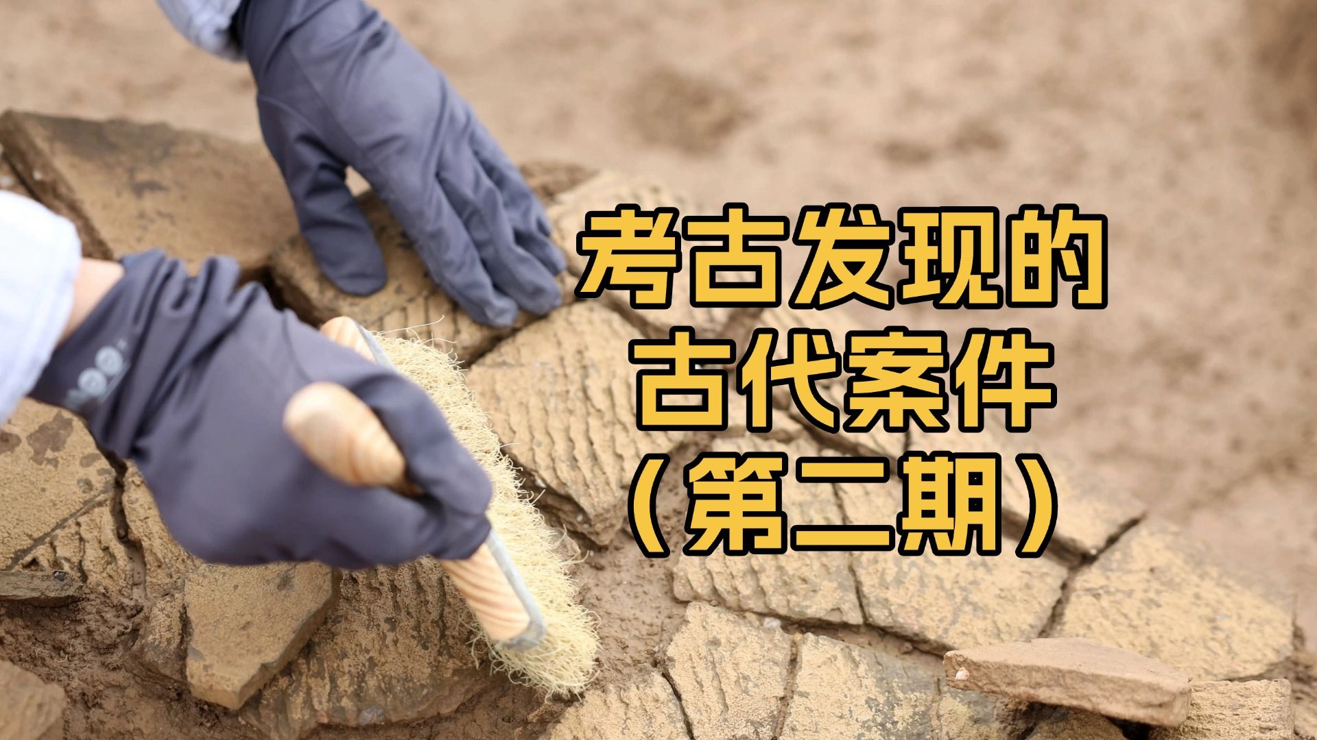 历史上有哪些传世文献没记载，而是通过考古发现的案件？（第二期）