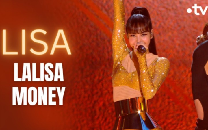 【lisa】法国慈善晚会 官方高清money lalisa sg全场舞台!