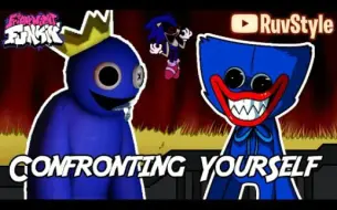 Download Video: [FNF]Confronting Yourself但Blue vs Huggy Wuggy