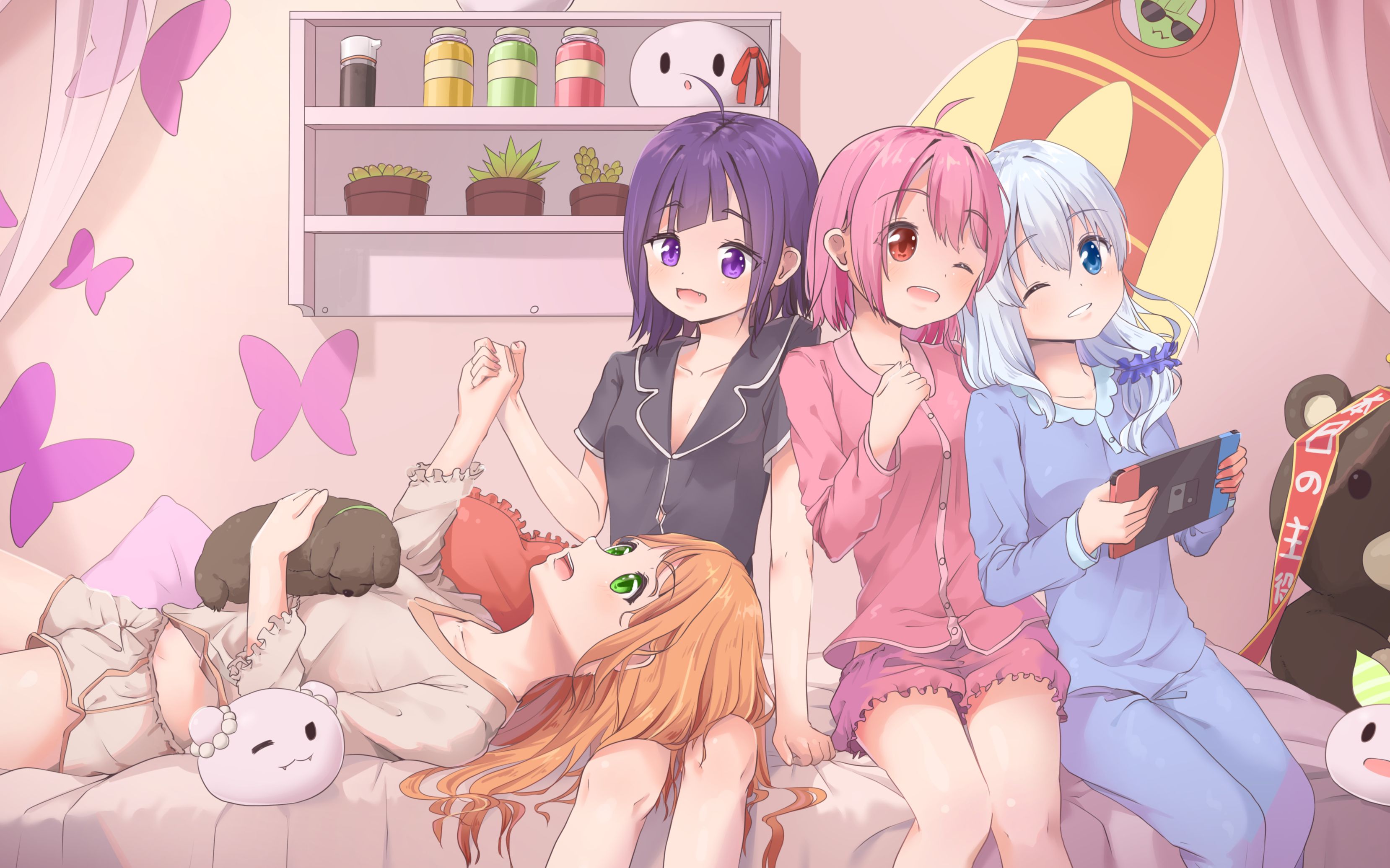 花寄女生宿舍好想爱这个世界啊合唱版鹿乃花丸晴琉