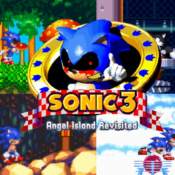 lord x in sonic 3 Air (最新版Air)MOD在封面_哔哩哔哩bilibili