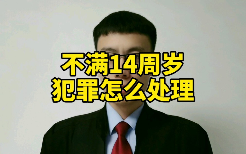 [图]不满14周岁的人犯罪也要承担刑事责任了！