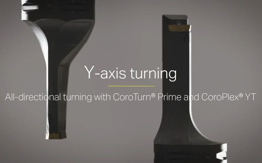 [图]CoroPak23.1新品| Y轴车削CoroTurn® Prime和CoroPlex® YT助力全向车削