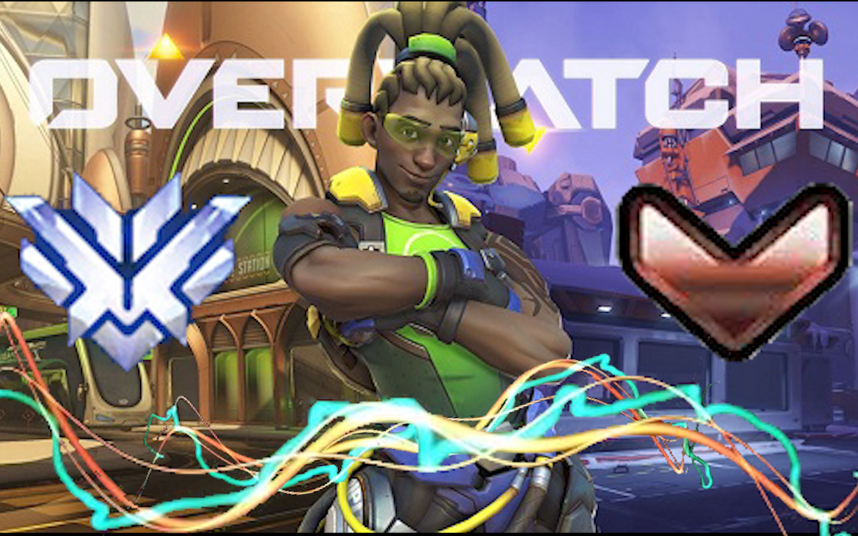 【守望先锋】 当一个低分段dj去到了高分段 【一波操作全场最佳】