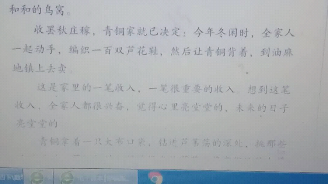 20.芦花鞋课文朗读部编小学语文四年级下册哔哩哔哩bilibili