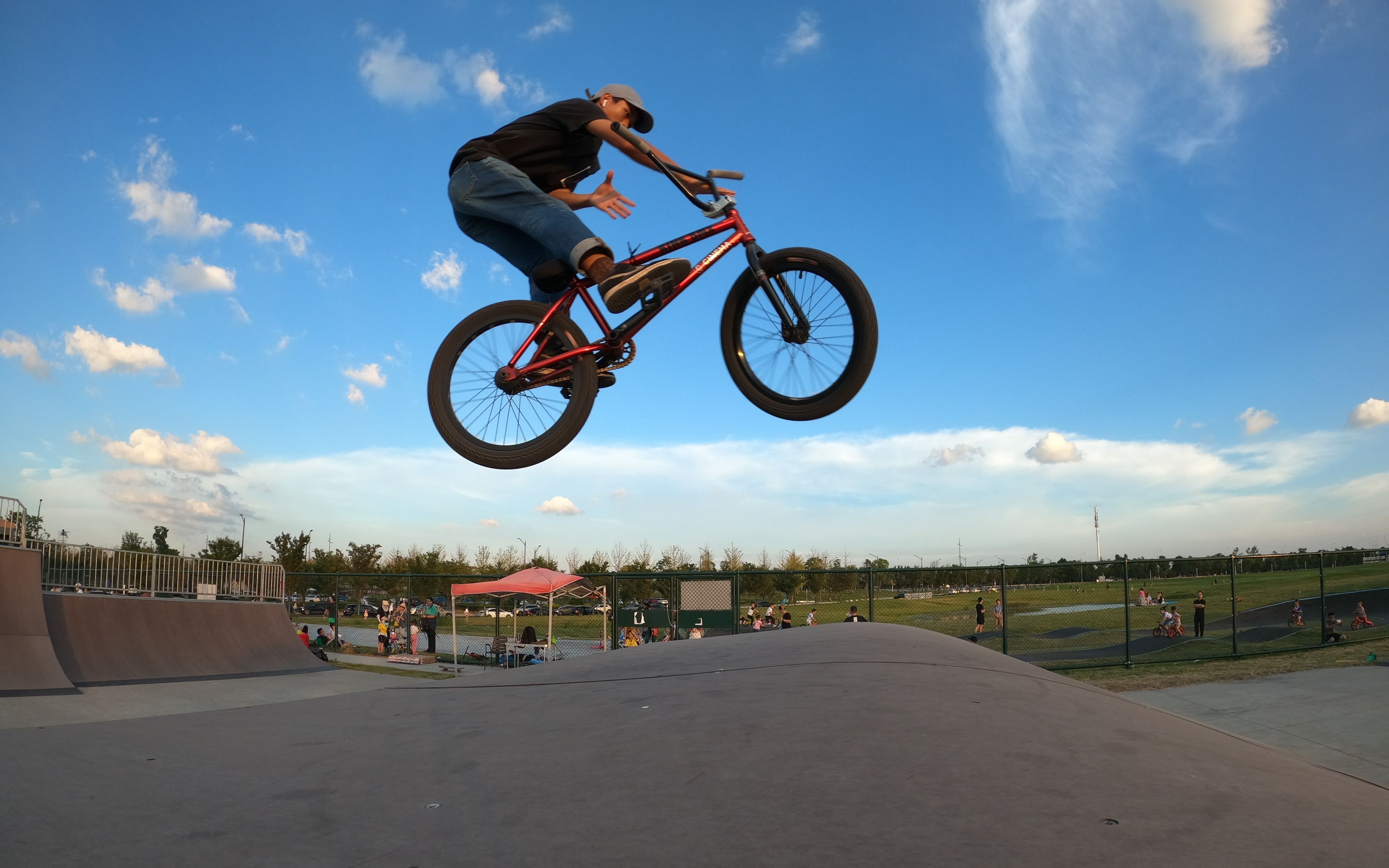 bmx转把慢镜头合集