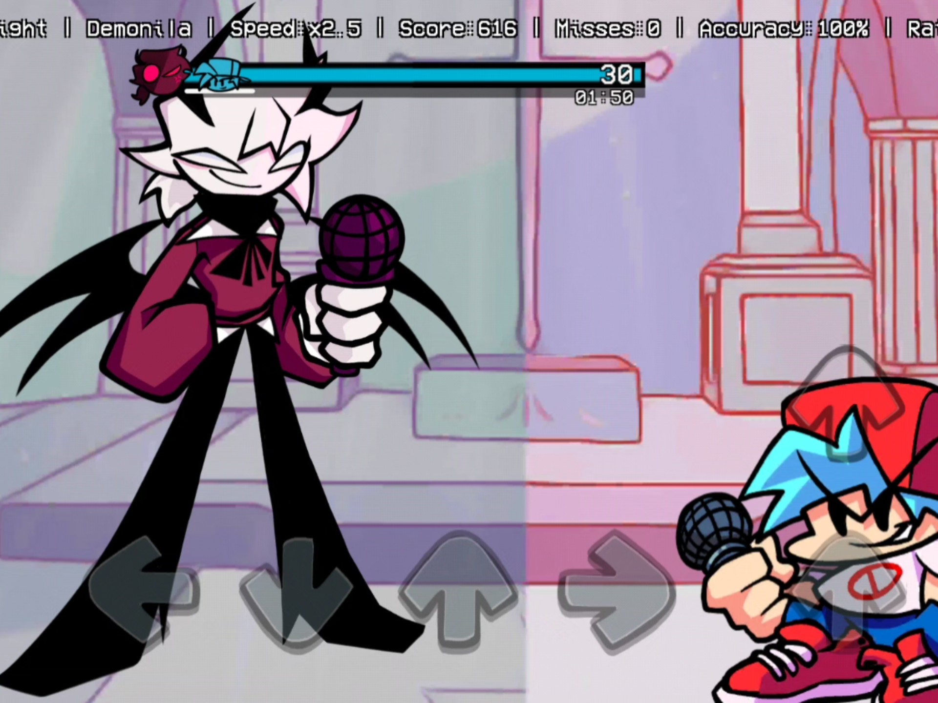 周五夜放克demoniia模组fnf