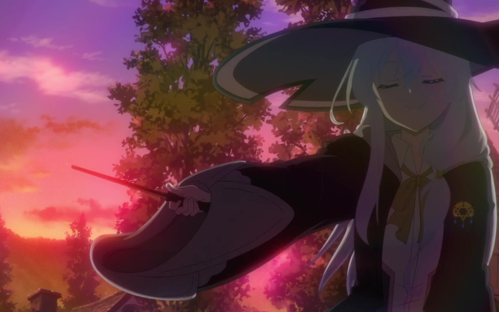 伊蕾娜只是在摇魔杖