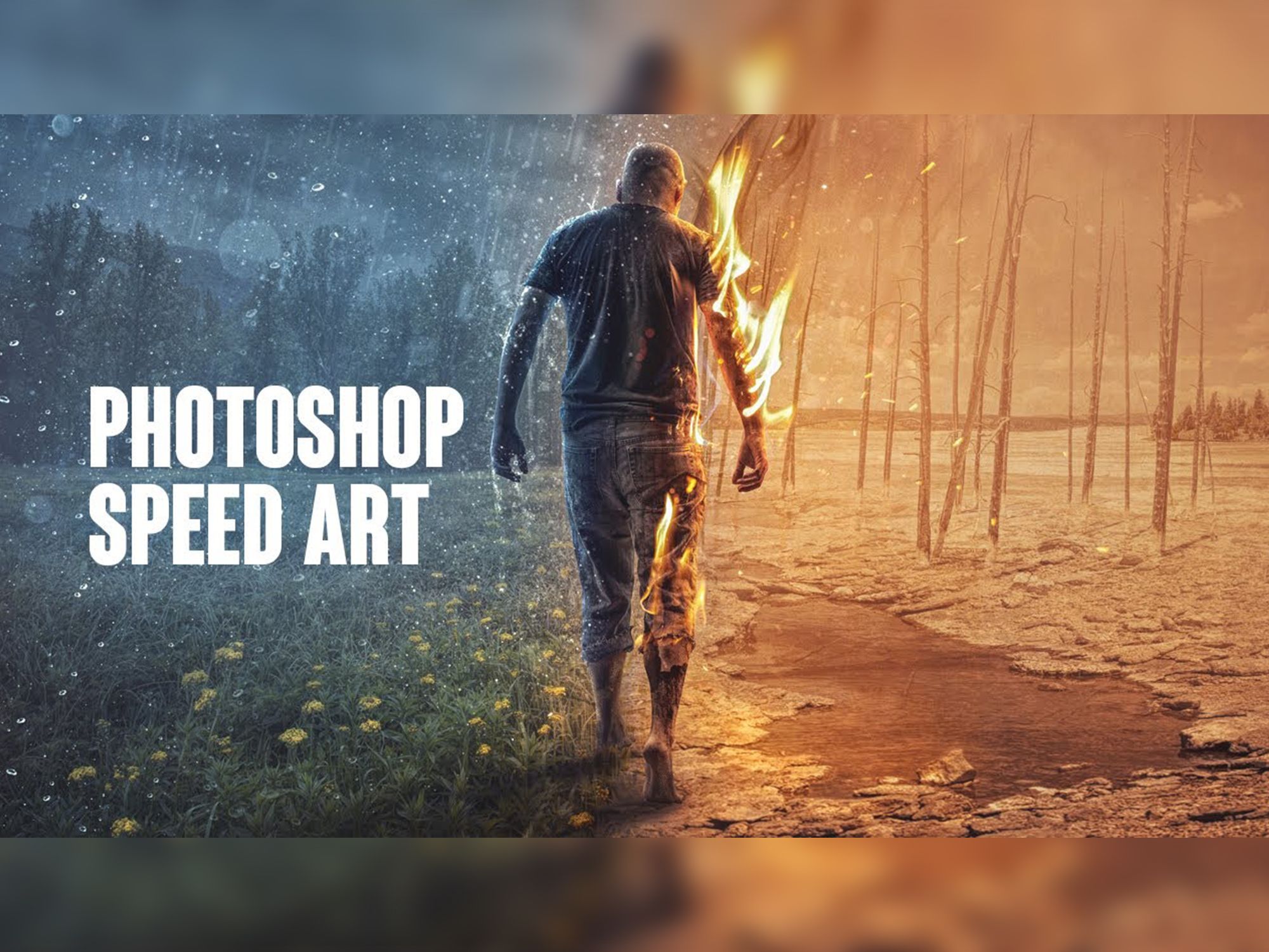 photoshop大神合成欣赏-两重天