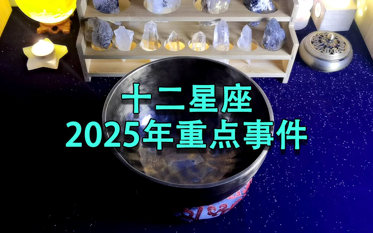 [图]十二星座2025年重点事件