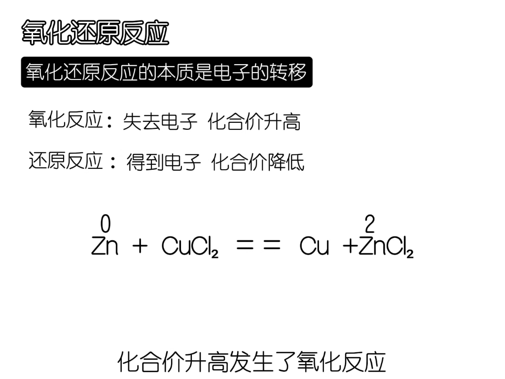 氧化还原反应哔哩哔哩bilibili