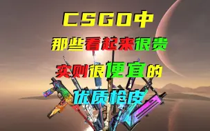 Descargar video: CSGO中那些看起来很贵实则很便宜的枪皮