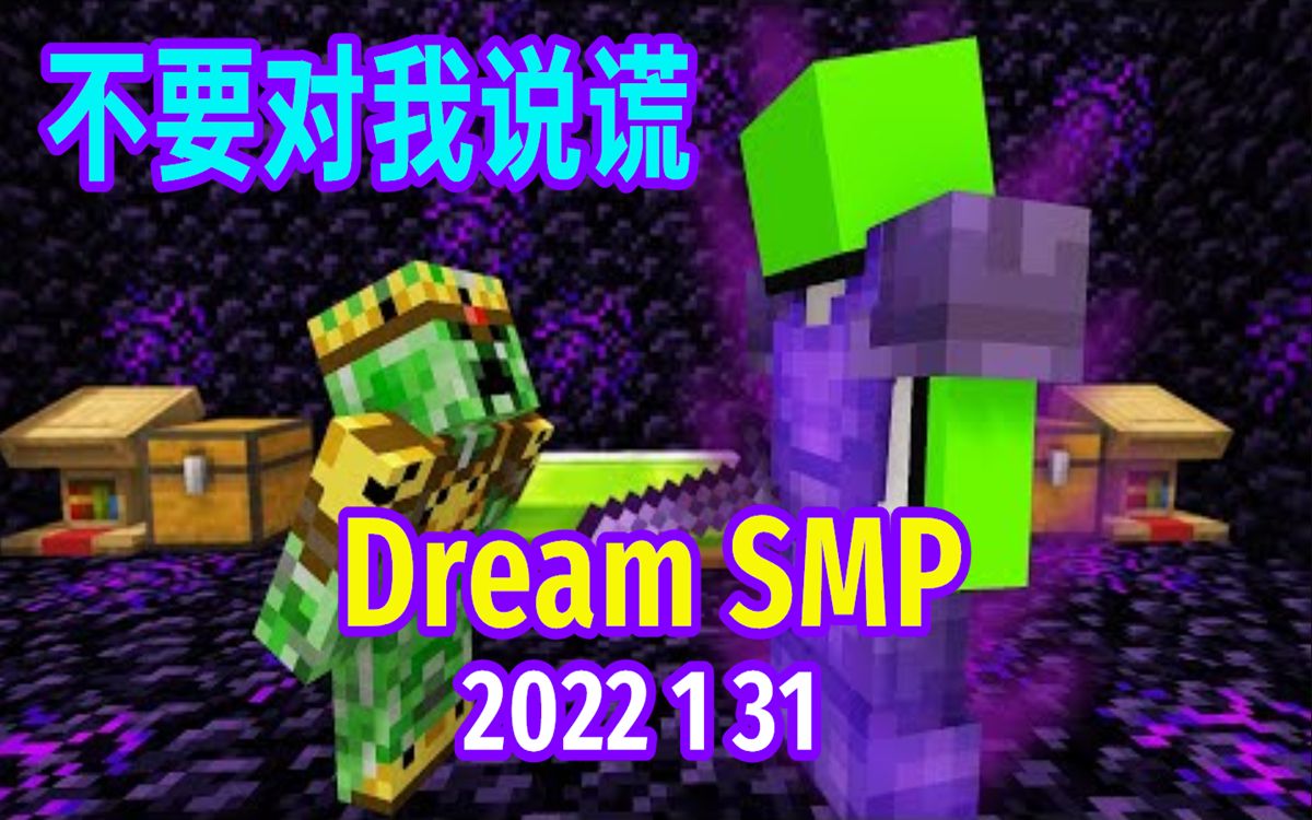 【Dream SMP/第五季剧情/中文字幕】不要对我说谎哔哩哔哩bilibili