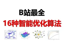 Скачать видео: B站最全智能优化算法课程，模拟退火算法，粒子群算法，遗传算法等16种优化算法_机器学习_深度学习_人工智能