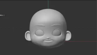 30分钟手把手教你C4D建模IP头部模型，零基础也可以跟着学做。