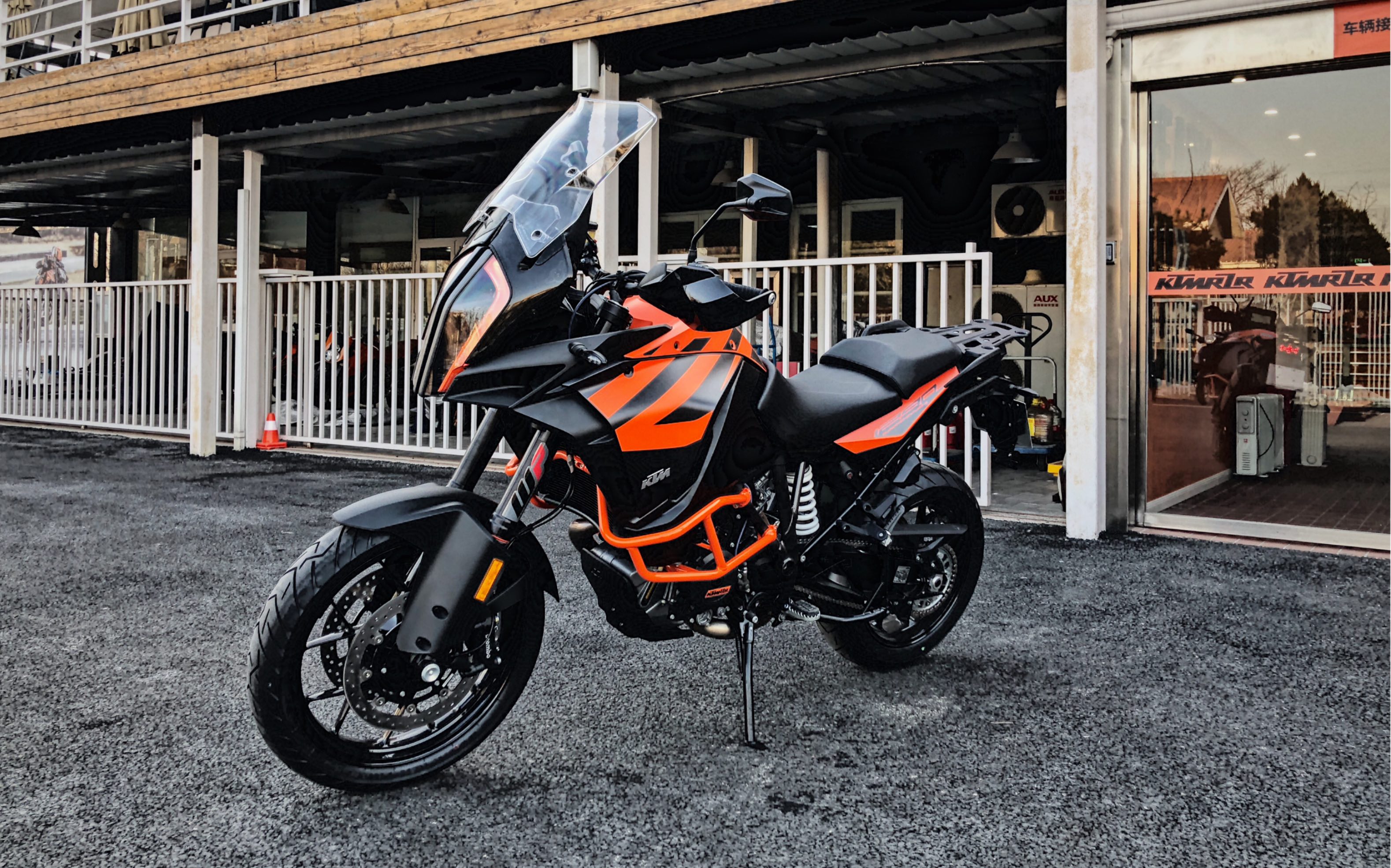 ktm1290 adv s提车后首次点火听听声浪_哔哩哔哩_bilibili