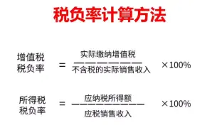 Download Video: 给大家整理了税负率计算表格，真是太好用了