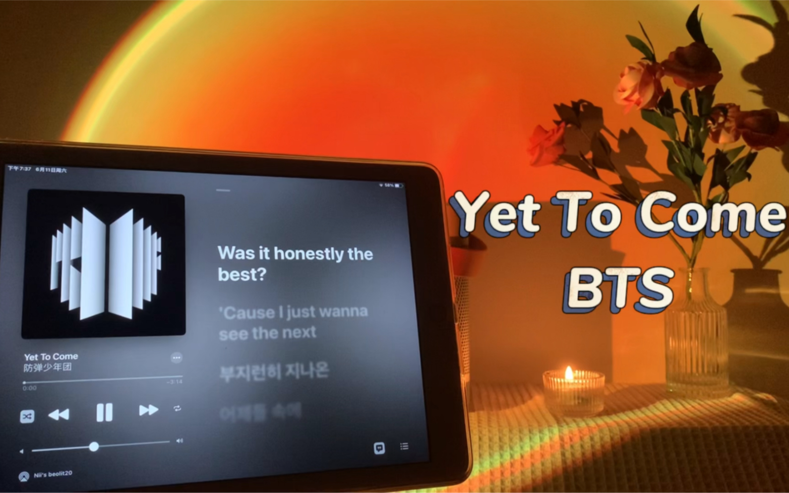 [图]音响mode丨Yet To Come- BTS