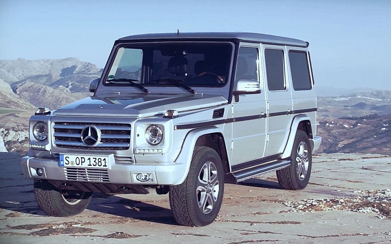 [历史经典]2012梅赛德斯奔驰g 350 bluetec w463( 1080 x 1920 )_哔哩