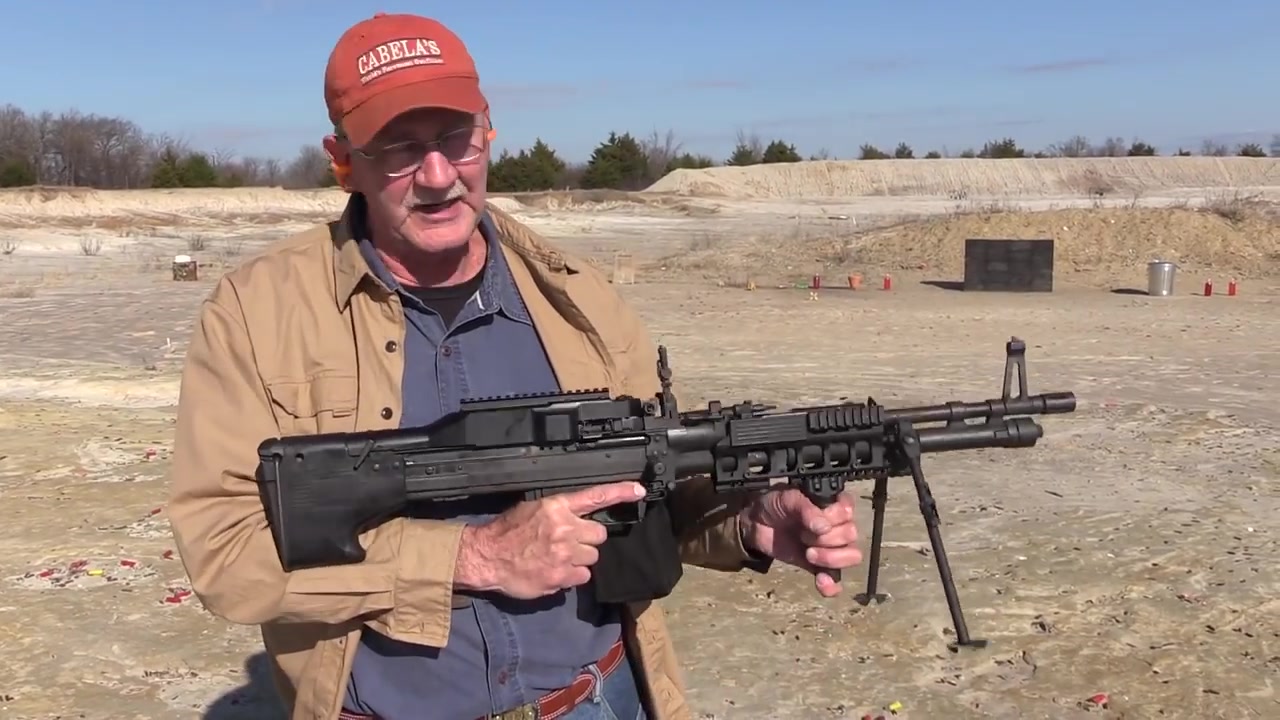 【 hickok45】美国m60重机枪