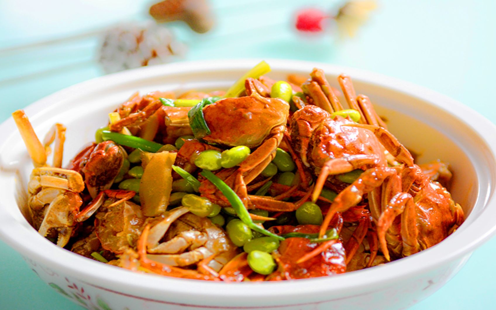 螃蟹烧毛豆米——又见厨师长分享泰州家常土菜!