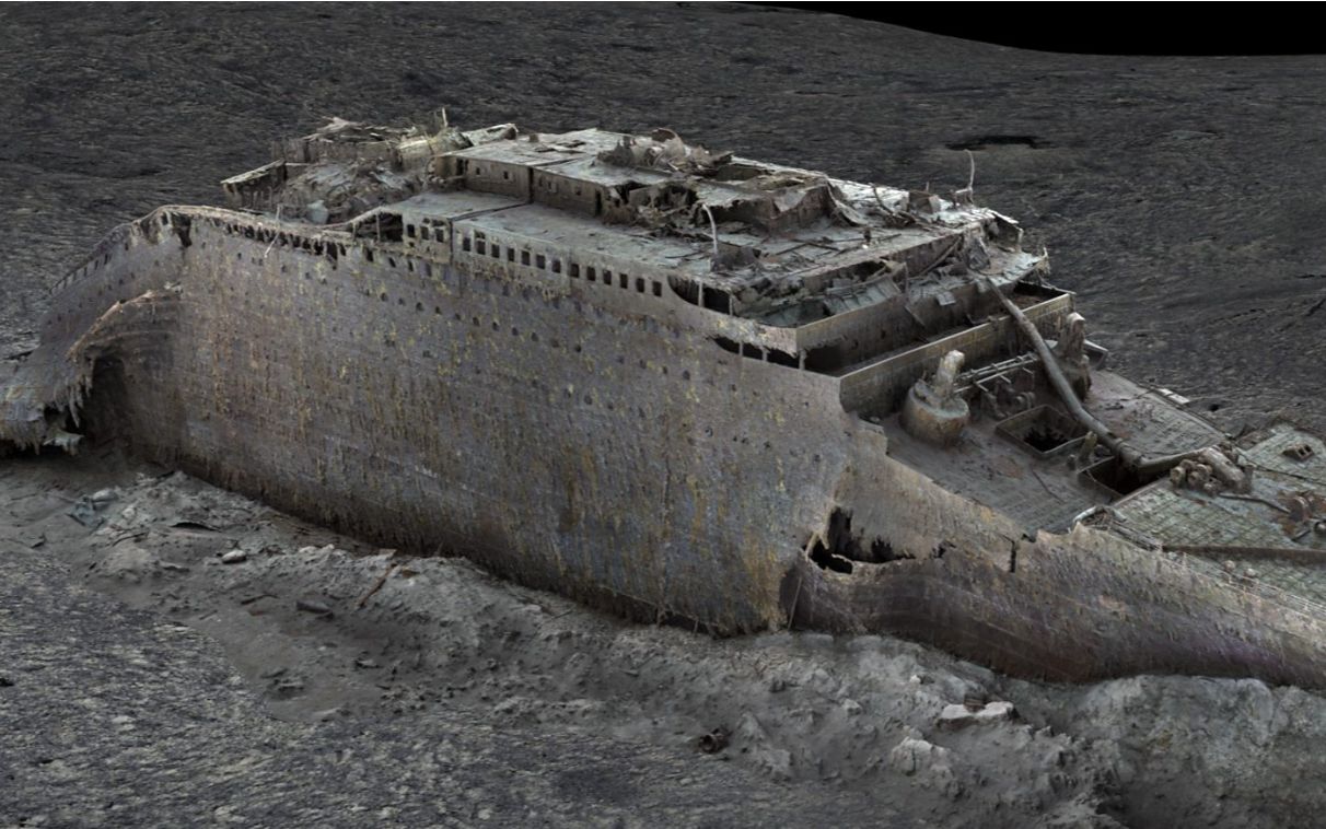 泰坦尼克号人类遗骸图片