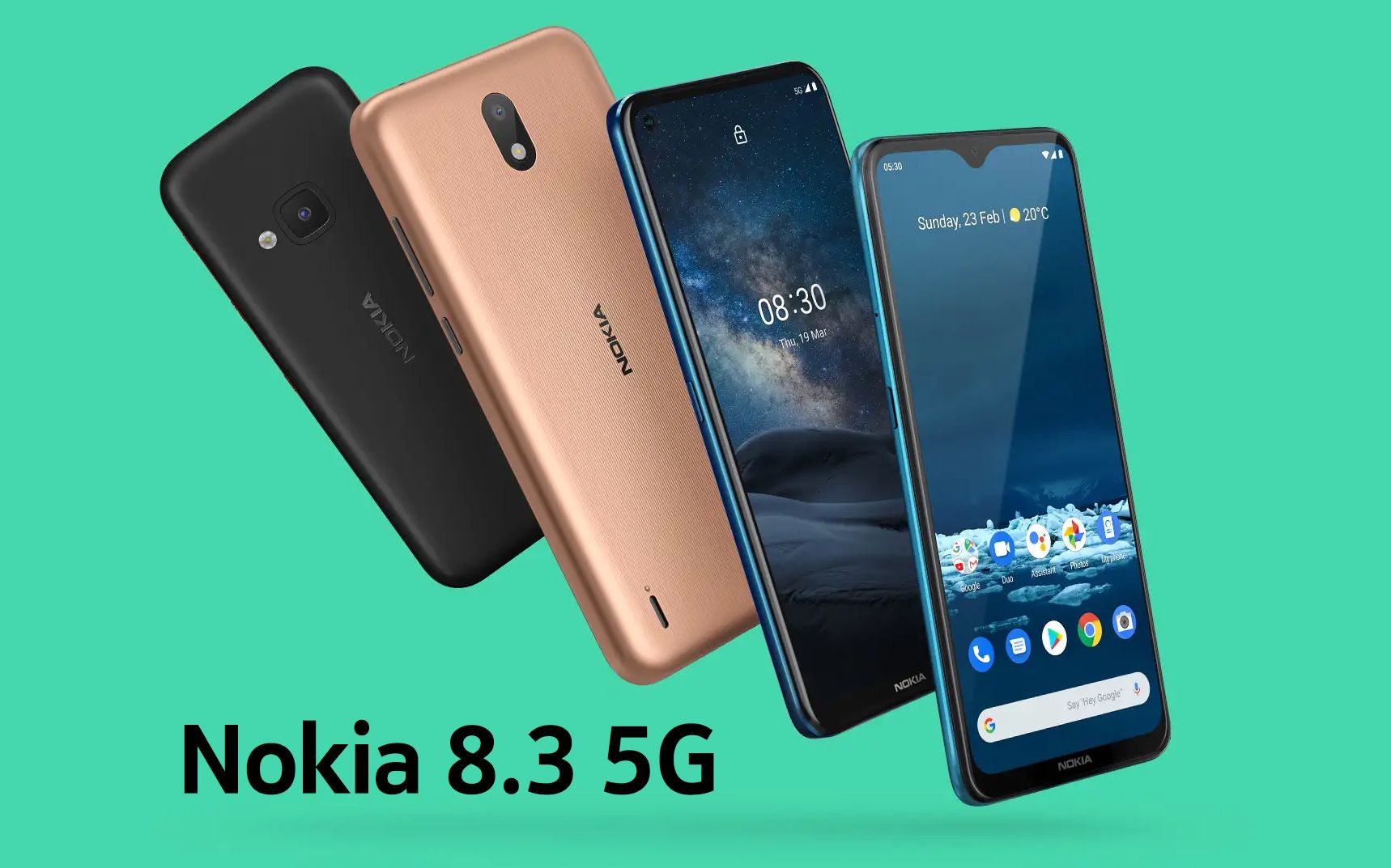 诺基亚首款5g手机 nokia 8.3 5g 正式亮相(@诺记吧 转载)