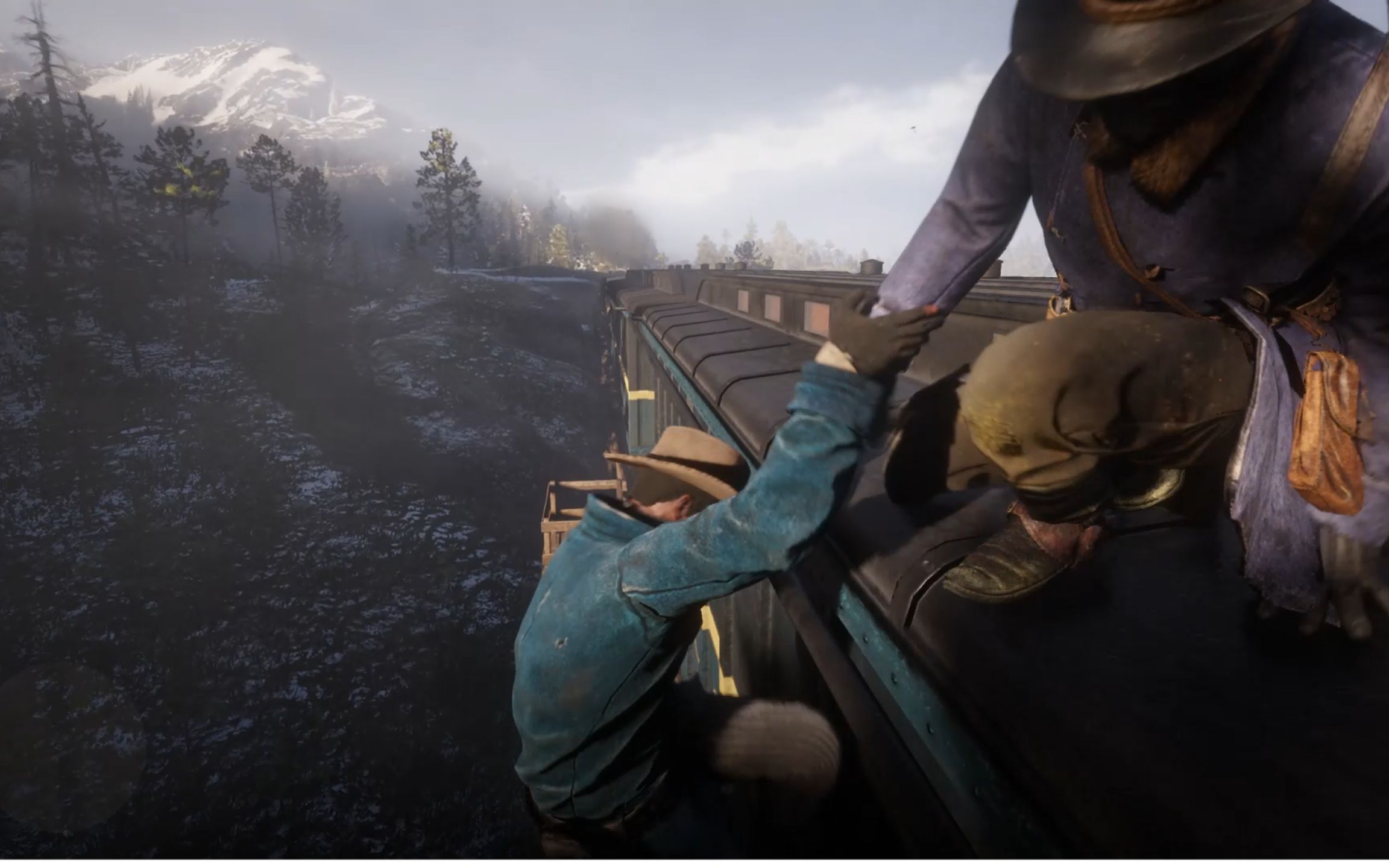 [图]Red Dead Redemption 2 抢火车