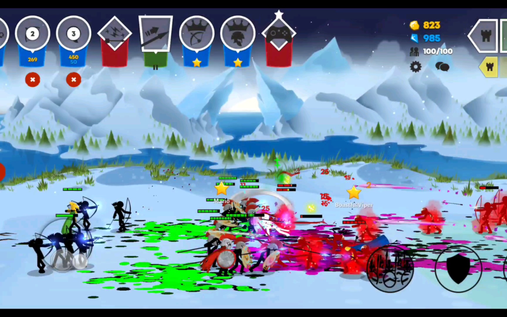 火战3 1v1:弓矛流vs秩序流,菜就多练