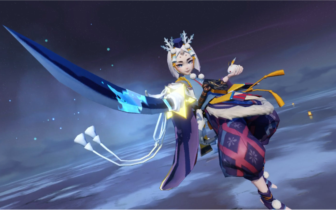 决战平安京【雪童子】澄心·二段式神特写