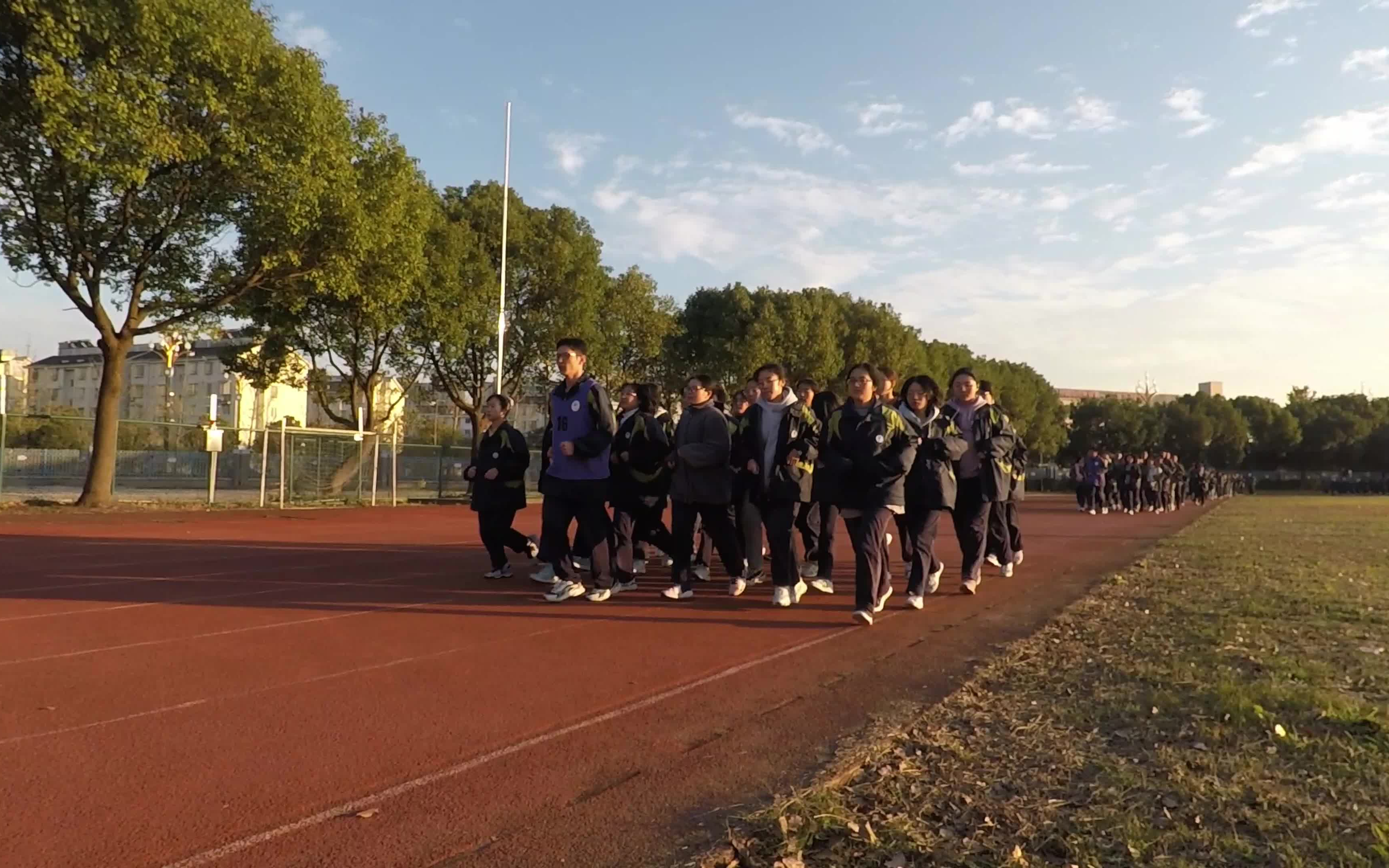 高三人!| 平湖中学高三跑操