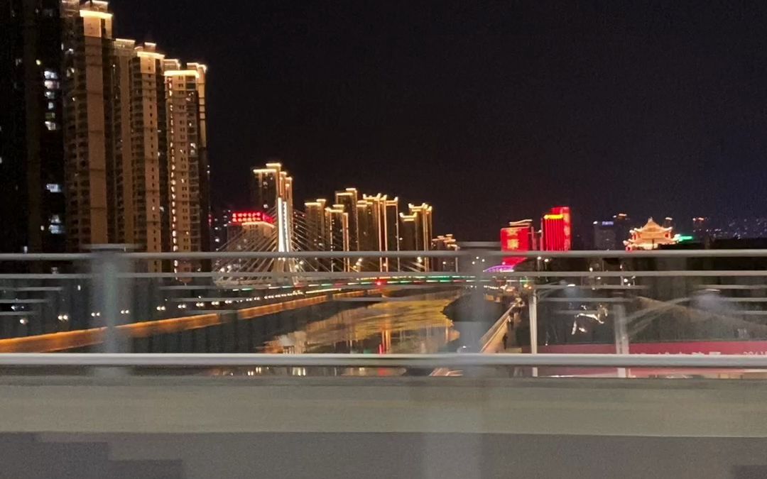 芜湖站夜景图片