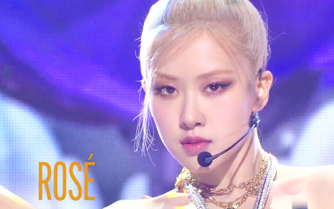 blackpink朴彩英solo出道曲ontheground210321打歌舞台