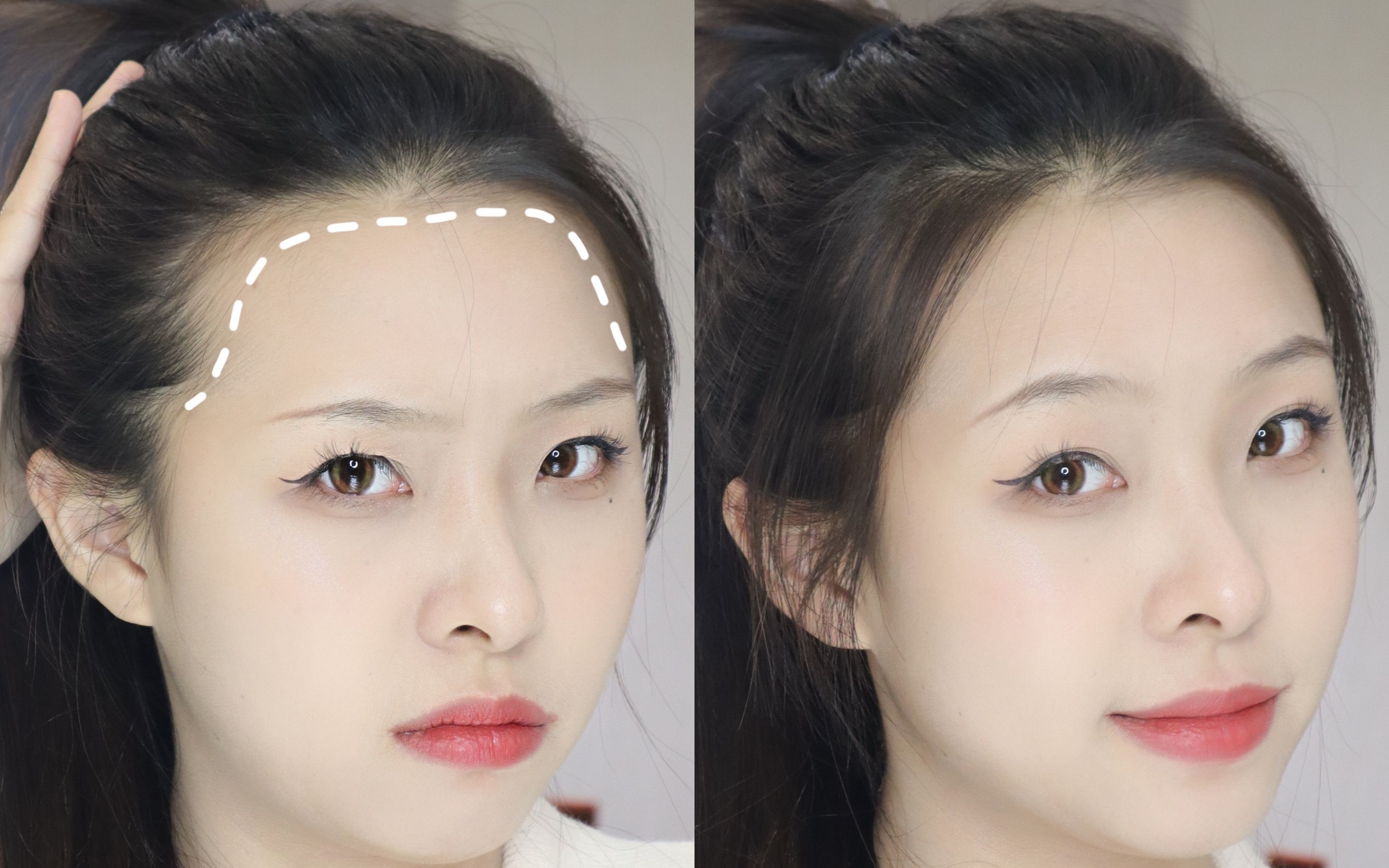 活动作品鞠姐同款胎毛刘海自己动手拯救发际线