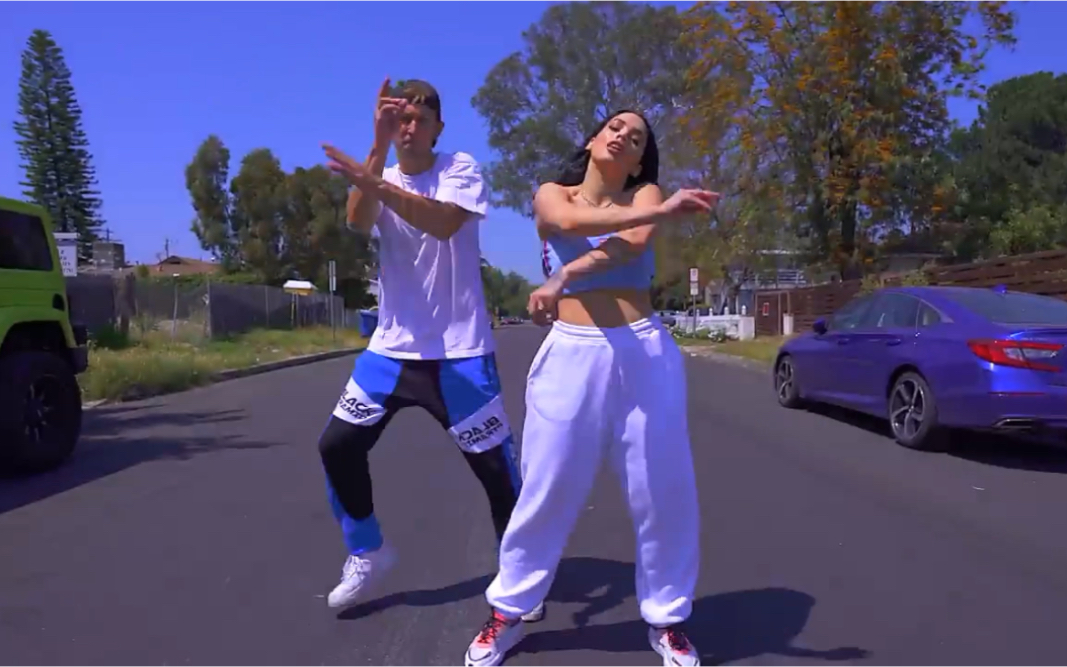 matt steffanina最新舞蹈作品 with samantha caudle / bgm:be kind