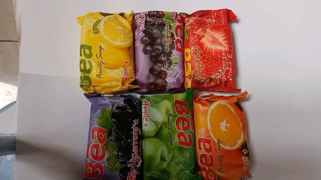 水果味的小香皂,希望大家喜欢