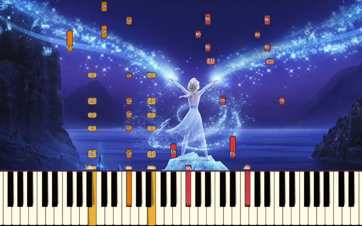 【Synthesia】Show Yourself 冰雪奇缘2插曲  by Jon Pumper哔哩哔哩bilibili