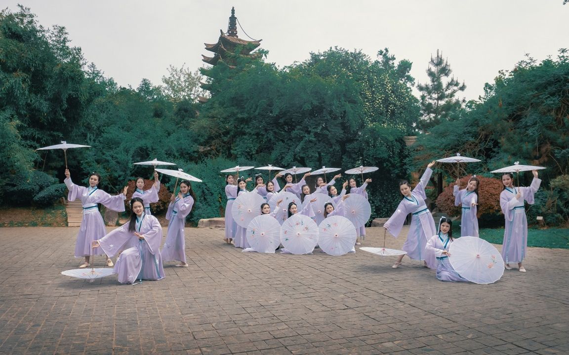 [图]【单色舞蹈】绝美伞舞中国舞《缘起》（前世今生版-周深）