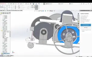 Download Video: 【SolidWorks无碳小车】建模 修改调整