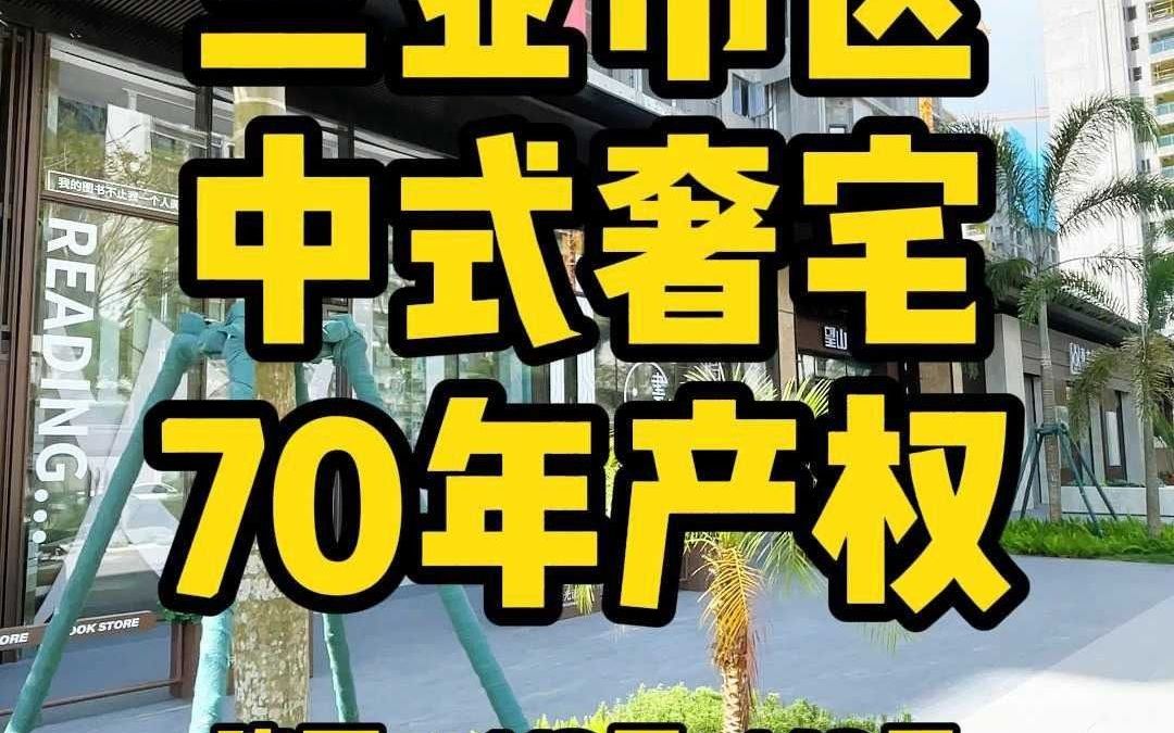 三亚市区中式奢宅,建面113平143平,还是70年大产权,哔哩哔哩bilibili