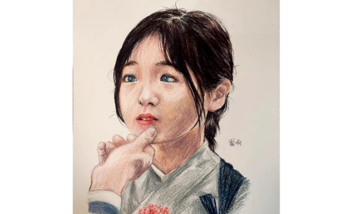 【小千代】初二第一次用彩铅画真人能画个什么东西?