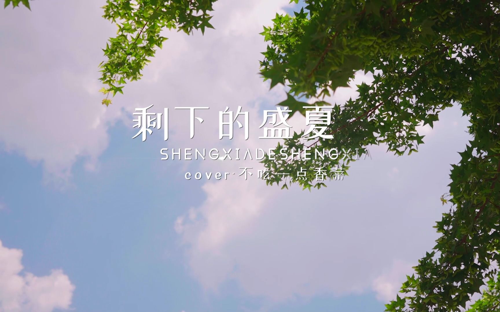 【男生翻唱】剩下的盛夏-"我们说过要永远在对方身边"