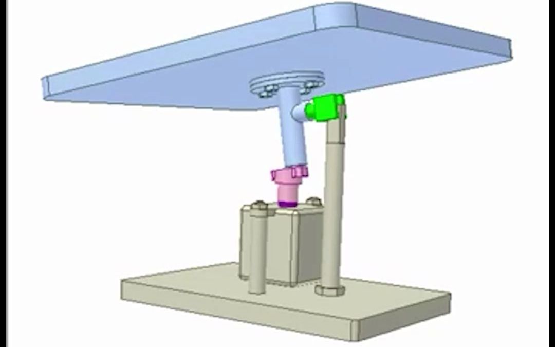 [图]solidworks机构运动仿真UG动画Preo机械设计