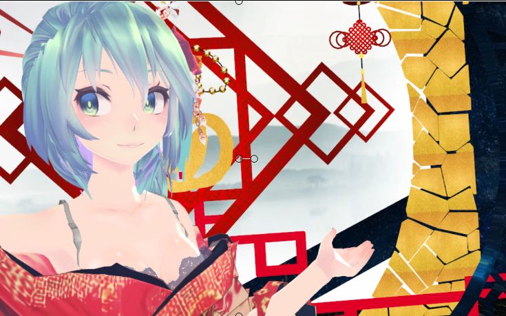 mmd极乐净土蝴蝶步舞起来